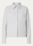 OPUS Felange blouse met borstzakken