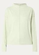 OPUS Sinzi top met opstaande kraag