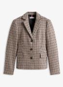 Tommy Hilfiger Blazer met pied-de-poule dessin