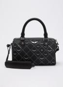 Zadig&Voltaire Sunny XS Vibe handtas van leer met logoprint