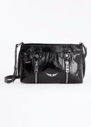 Zadig&Voltaire Sunny Mood crossbodytas van leer met structuur