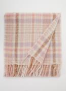 Gerard Darel Rachelle sjaal van alpacablend met ruitdessin 178 x 45 cm