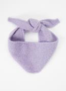 SAMSØE SAMSØE Sanor sjaal in alpaca wolblend 87 x 13 cm