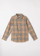 Burberry Owen blouse met ruitdessin