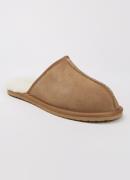 Dune London Finny pantoffel van suède