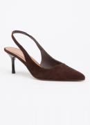 Jonak Diamantine pump van geitensuède