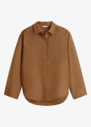 Tommy Hilfiger Blouse in linnenblend met borduring