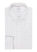 Olymp Level 5 slim fit overhemd met ruitdessin
