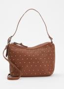 Becksöndergaard Schoudertas van leer met studs en afneembare schouderr...