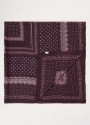 Becksöndergaard Lacia Tabby Sia sjaal van zijde 110 x 110 cm