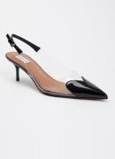 Alaïa Le Coeur slingback van patent kalfsleer