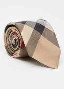 Burberry Manston stropdas van zijde