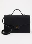 NIKKIE Okla handtas met logo en afneembare schouderriem