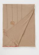 BYLIMA Ricamo Logo sjaal met strass 200 x 75 cm