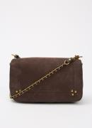 Jérôme Dreyfuss Bobi Imprimé crossbodytas met geitenleren details en c...