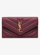 Saint Laurent Cassandre portemonnee van lamsleer