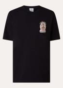 Casablanca Essential T-shirt met logo- en backprint