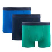 Set van 3 effen boxershorts