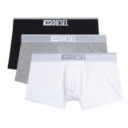 Set van 3 effen boxershorts