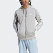 Zip-up hoodie, 3 stripes Essentials