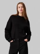 Sweater met ronde hals en lange mouwen