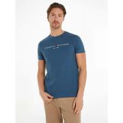 T-shirt met ronde hals Tommy Logo