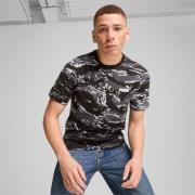 T-shirt met korte mouwen camo AOP