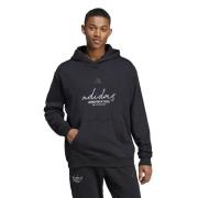 Hoodie met dubbel logo