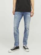 Slim jeans Glenn, gescheurd