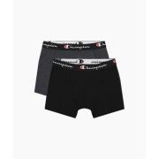 Set van 2 effen basic boxershorts