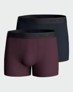 Set van 2 effen boxershorts