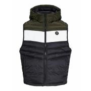 Bodywarmer met kap