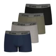 Set van 4 boxershorts Basic Coton