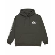 Hoodie met klein logo