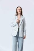 Gestreepte blazer