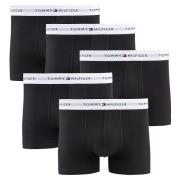 Set van 5 effen boxershorts