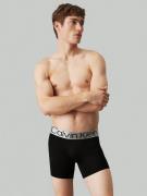 Set van 3 lange boxershorts van microvezel