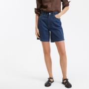 Bermuda in denim met 5-pockets