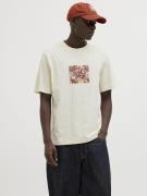 T-shirt met ronde hals en logo