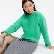 Trui in mixed wol en alpaca, Signature IGNACE
