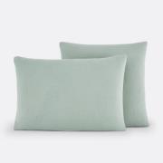 Kussensloop in tetra/gewassen katoen, Kumco