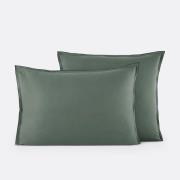 Kussensloop in gewassen satijnkatoen, Victor, effen