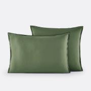 Kussensloop in gewassen satijnkatoen, Victor, effen