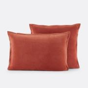 Noria Biface fluweel/gewassen katoenen kussensloop