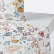 Plat laken in perkalkatoen, Botanique