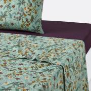 Laken in gewassen katoen, beronise