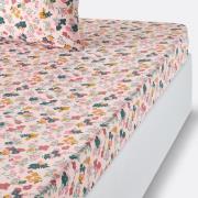 Hoeslaken in gewassen katoen, Callas