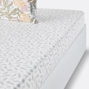 Hoeslaken in perkalkatoen, omslag 30 cm, Dolce