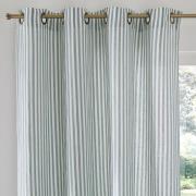 Gordijn in katoen/linnen, oogjes, Cottage