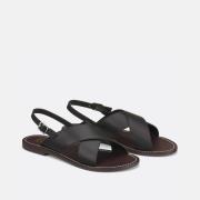 Sandalen van glad leer, Signature LAURINE